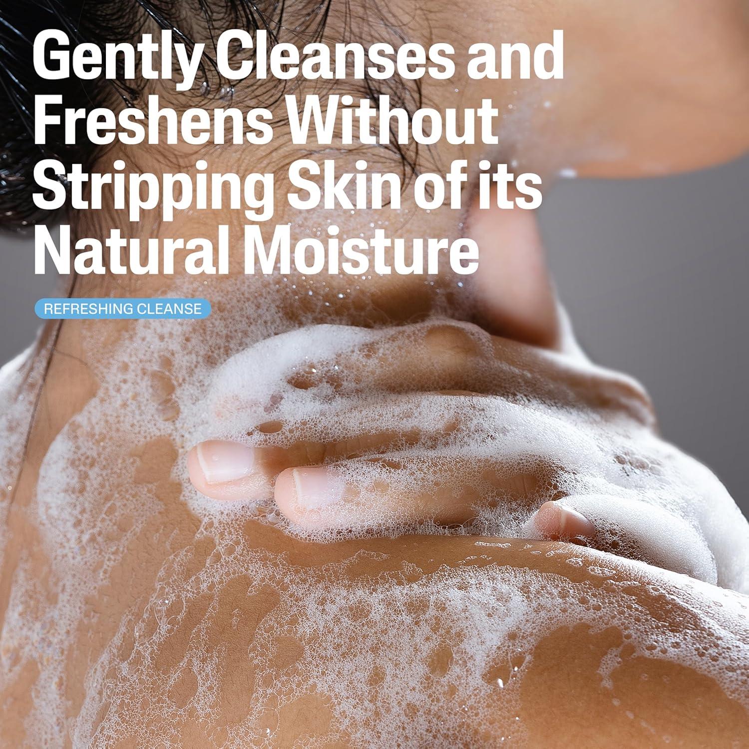 Cetaphil Ultra Gentle Refreshing Body Wash, Refreshing Scent For Dry to Normal, Sensitive Skin, 16.9oz Pack of 3, with Aloe Vera, Calendula, Vitamin B5, Hypoallergenic, Dermatologist Tested(16.9 Fl Oz (Pack of 3))