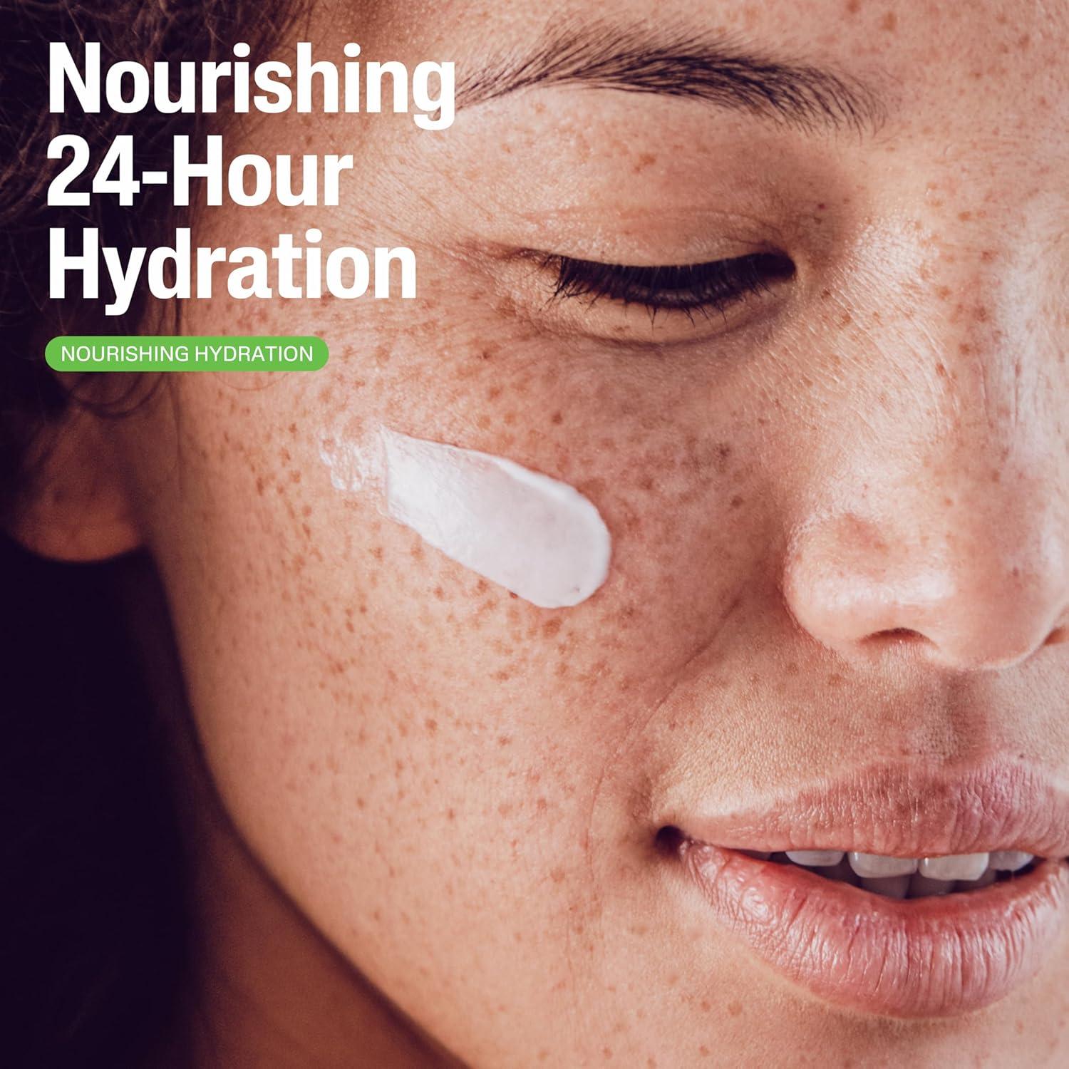 CETAPHIL Rich Hydrating Night Cream For Face, With Hyaluronic Acid, 1.7 oz, Moisturizing Cream For Dry To Very Dry Skin, No Added Fragrance, (Packaging May Vary)(1.7 Ounce (Pack of 1))