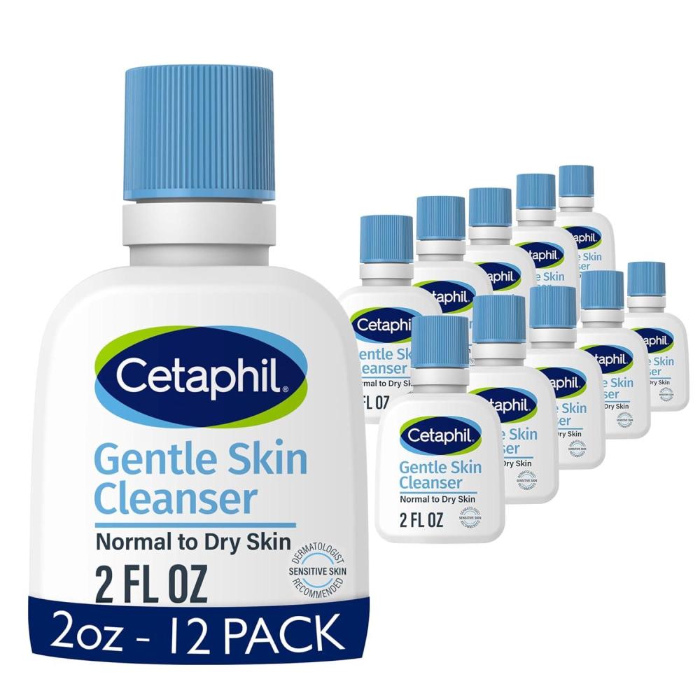 Cetaphil Face Wash, Hydrating Gentle Skin Cleanser for Dry to Normal Sensitive Skin, 16 oz 2 Pack, Fragrance Free, Soap Free and Non-Foaming(Unscented)