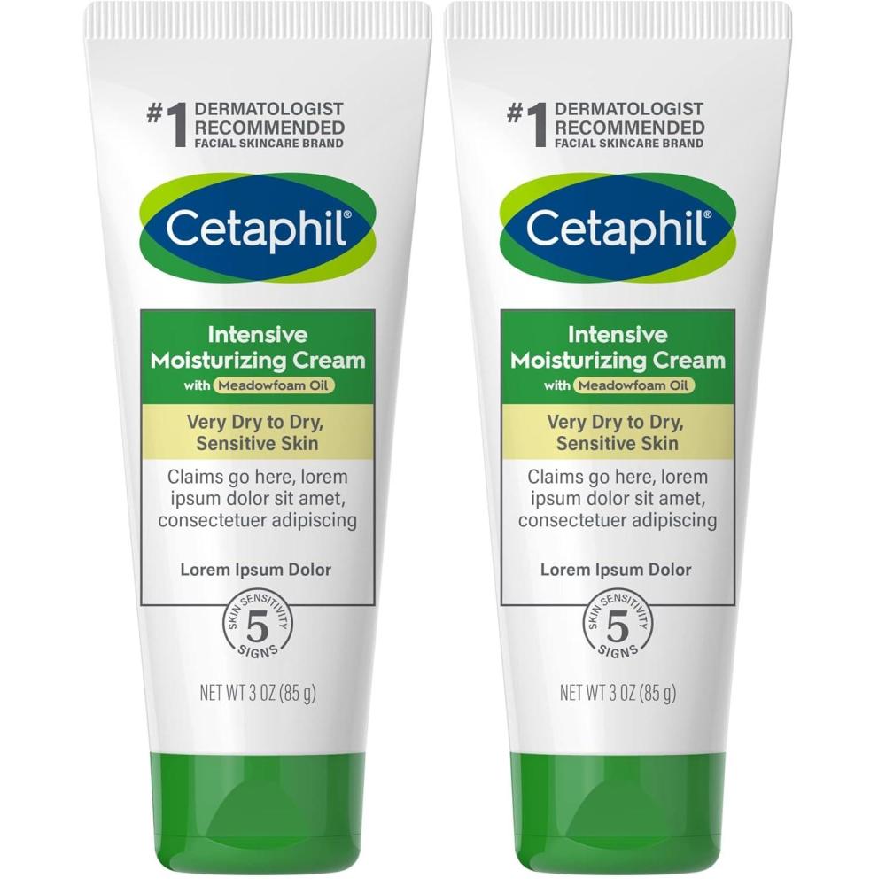 Cetaphil Advanced Radiance Cream with Shea Butter, 6 oz, For Dry, Dull Skin, More Radiant Skin, 48 Hour Hydration, All Skin Tones & Types, Hypoallergenic, Fragrance Free(3 Ounce (Pack of 2))