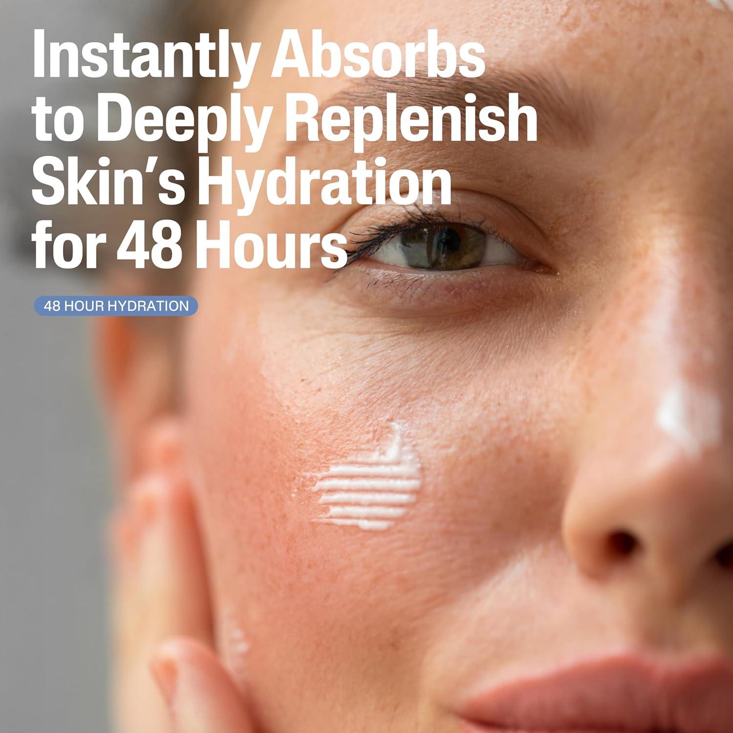 Cetaphil Deep Hydration Fragrance Free 48 Hour Activation Serum, 1 Fl oz, 48Hr Dry Skin Face Moisturizer for Sensitive Skin, With Hyaluronic Acid, Vitamin E & B5, Dermatologist Recommended(1 Fl Oz (Pack of 1))