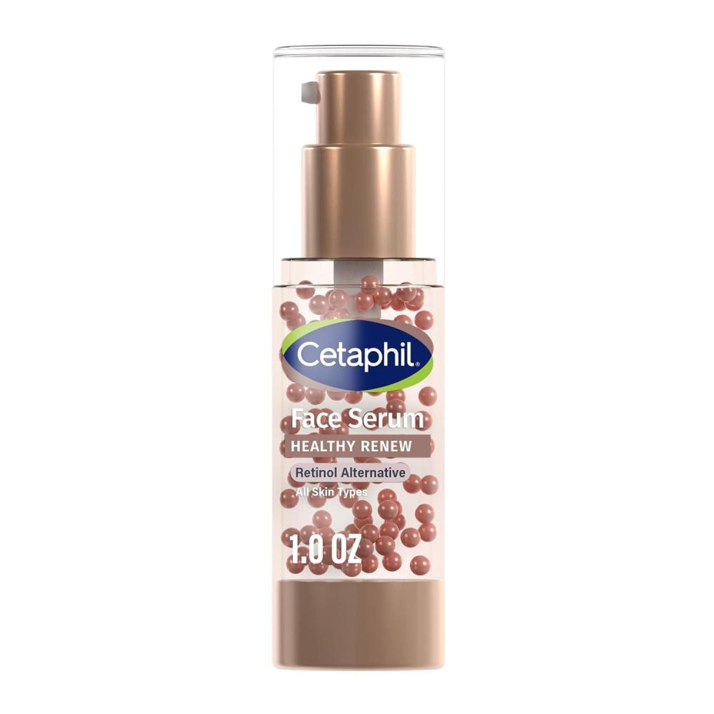 Cetaphil Healthy Renew Anti Aging Face Serum 1 Oz, Retinol Alternative Serum for Face with Niacinamide & Peptides, Skincare for Sensitive Skin with Vitamin B Complex, Fragrance Free(NEW 1oz)
