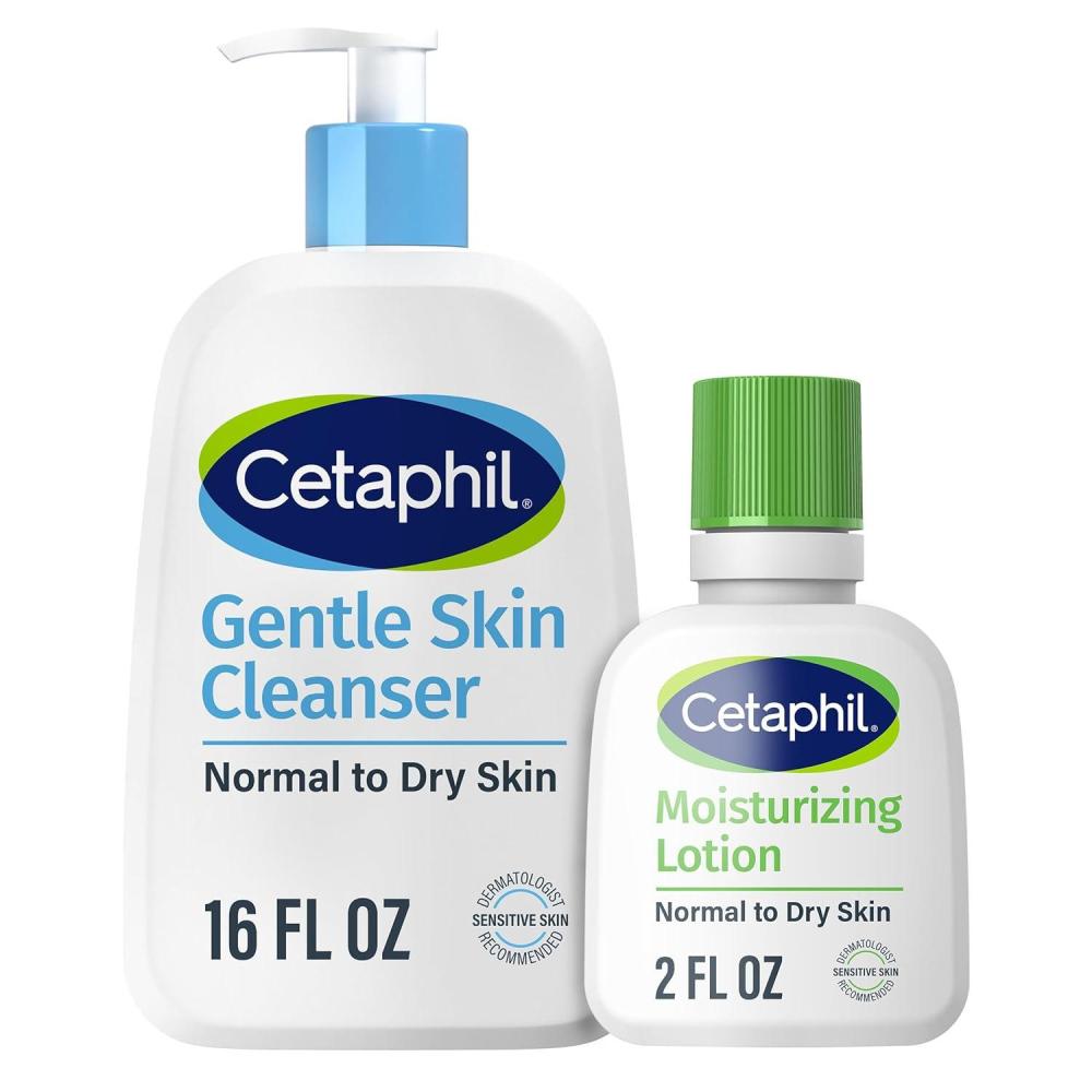 Cetaphil Face Wash, Hydrating Gentle Skin Cleanser for Dry to Normal Sensitive Skin, 20 oz, Fragrance Free, Soap Free and Non-Foaming(16oz (Pack of 1))