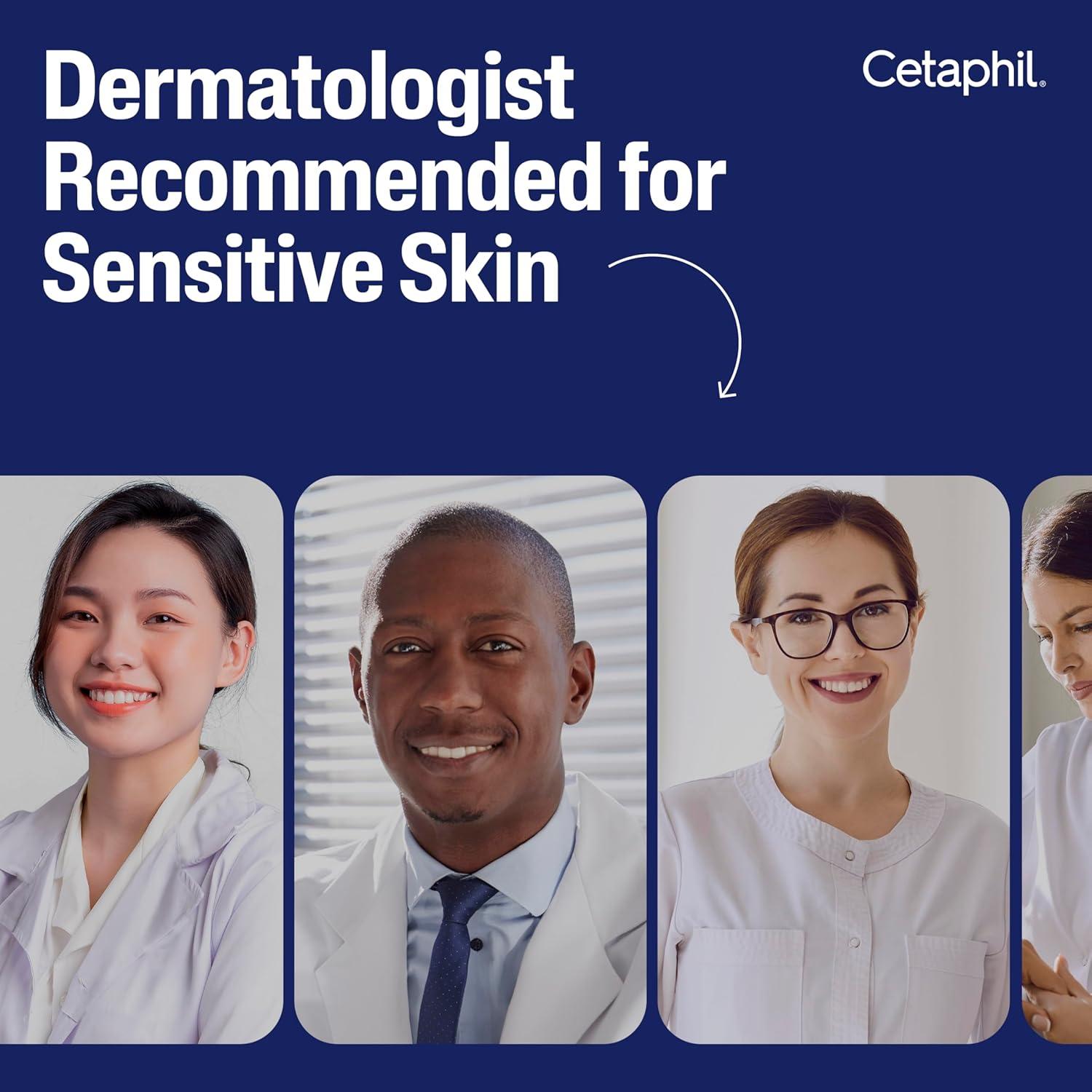 Cetaphil Ceramide Serum, Hydrates and Restores Skin Barrier, Formulated with Ceramides & Centella Asiatica, Designed for Sensitive Skin, Fragrance Free, Dermatologist Tested, 1oz