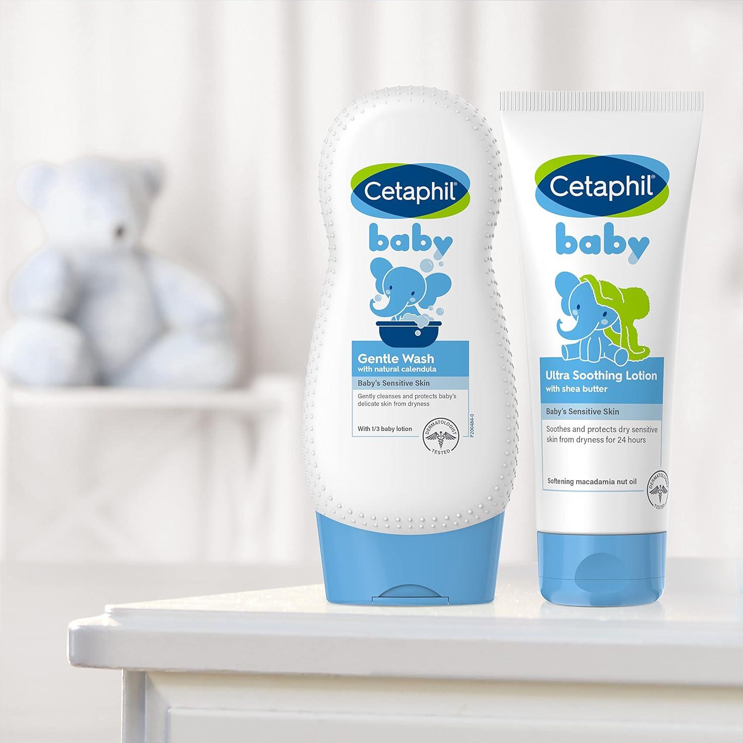 Cetaphil Baby Ultra Soothing Lotion with Shea Butter, Moisturize and Soothe Dry Skin,8 oz(Baby)