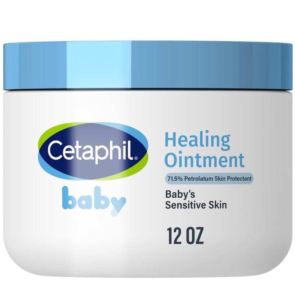Baby Healing Ointment, Diaper Rash Ointment Soothes and Protects Baby’s Irritated Skin, Skin Protectant For Dry Skin, 12oz(12 Ounce (Pack of 1))