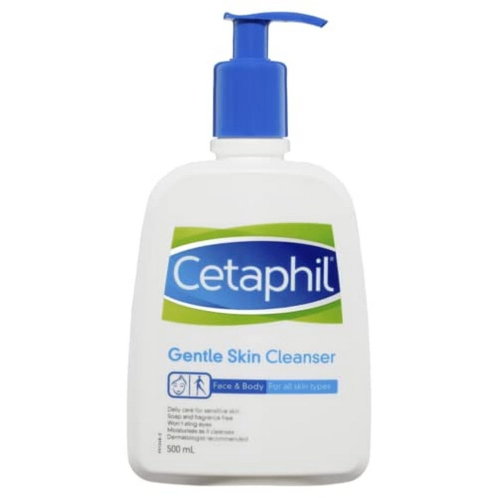 Cetaphil Oil Free Gentle Foaming Cleanser For Dry to Normal, Sensitive Skin, 8oz Pack of 2, Made with Glycerin and Vitamins B5 and E, Dermatologist Tested, Hypoallergenic, Soap and Fragrance Free(OLD  8oz)