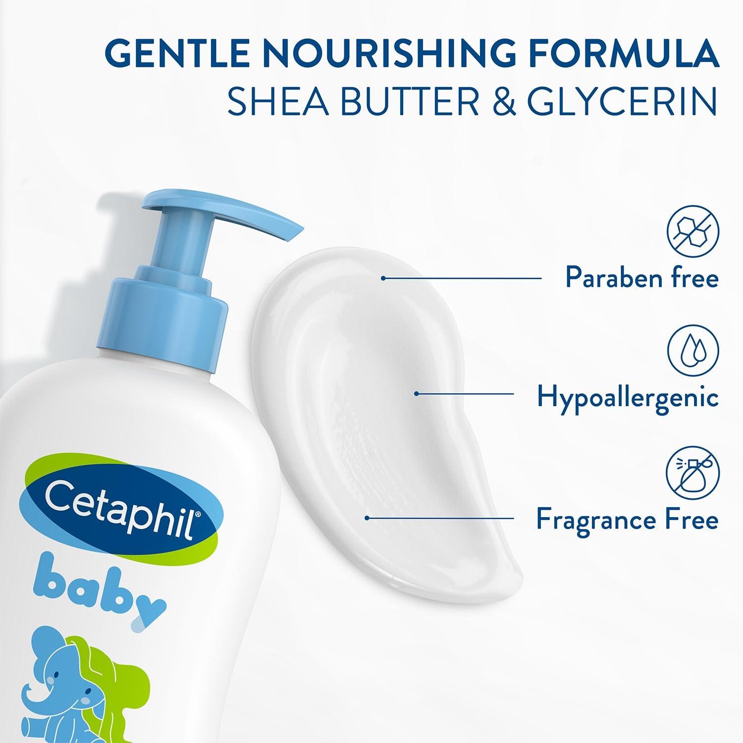 Cetaphil Baby Daily Lotion with Organic Calendula, Hypoallergenic, Sweet Almond & Sunflower Oils,6.7 Fl. Oz (Packaging May Vary)(Almond)