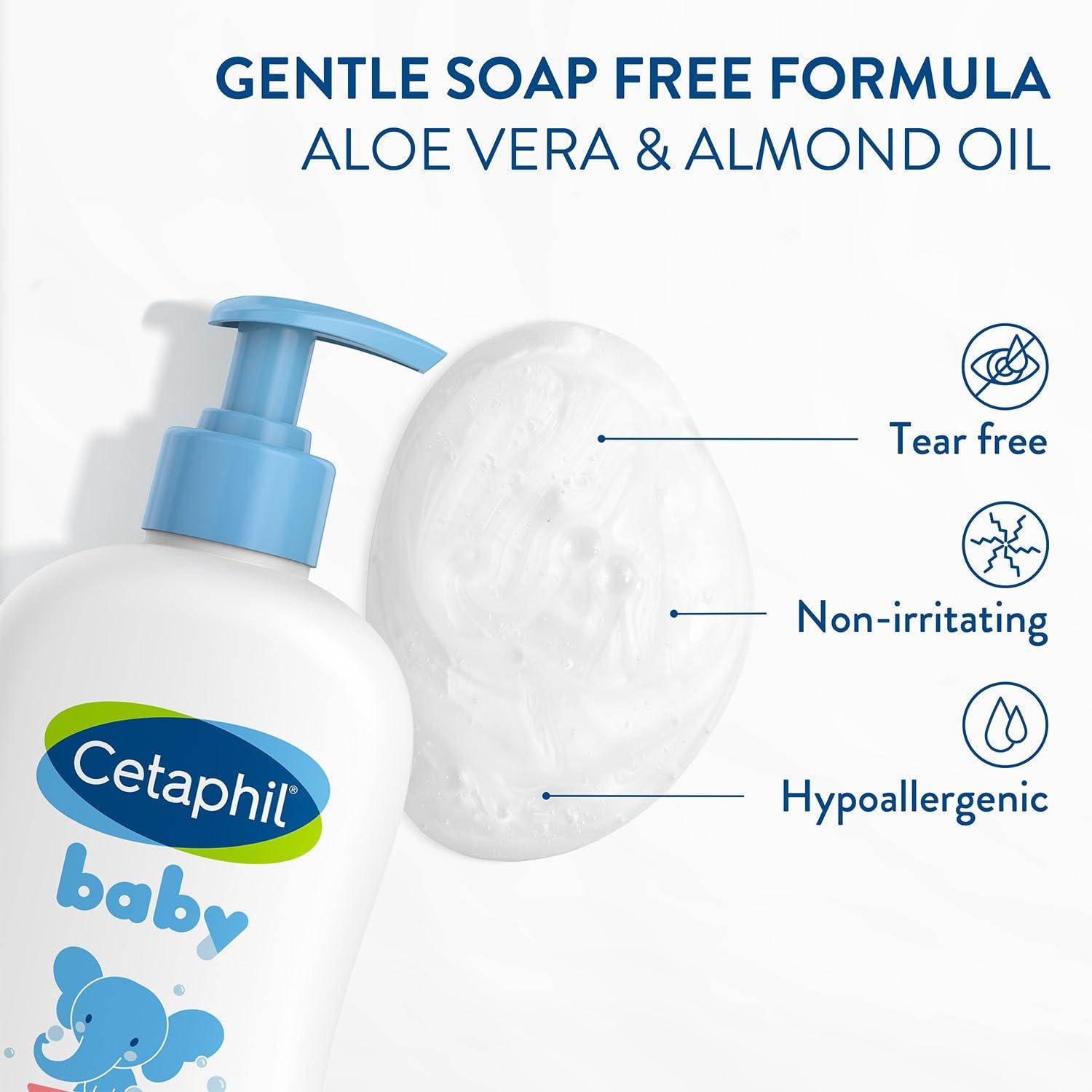 Baby Wash & Shampoo ,Tear Free, Paraben, Colorant and Mineral Oil Free, 13.5 Fl. Oz (Packaging May Vary)(NEW 13.5oz  Wash & Shampoo)