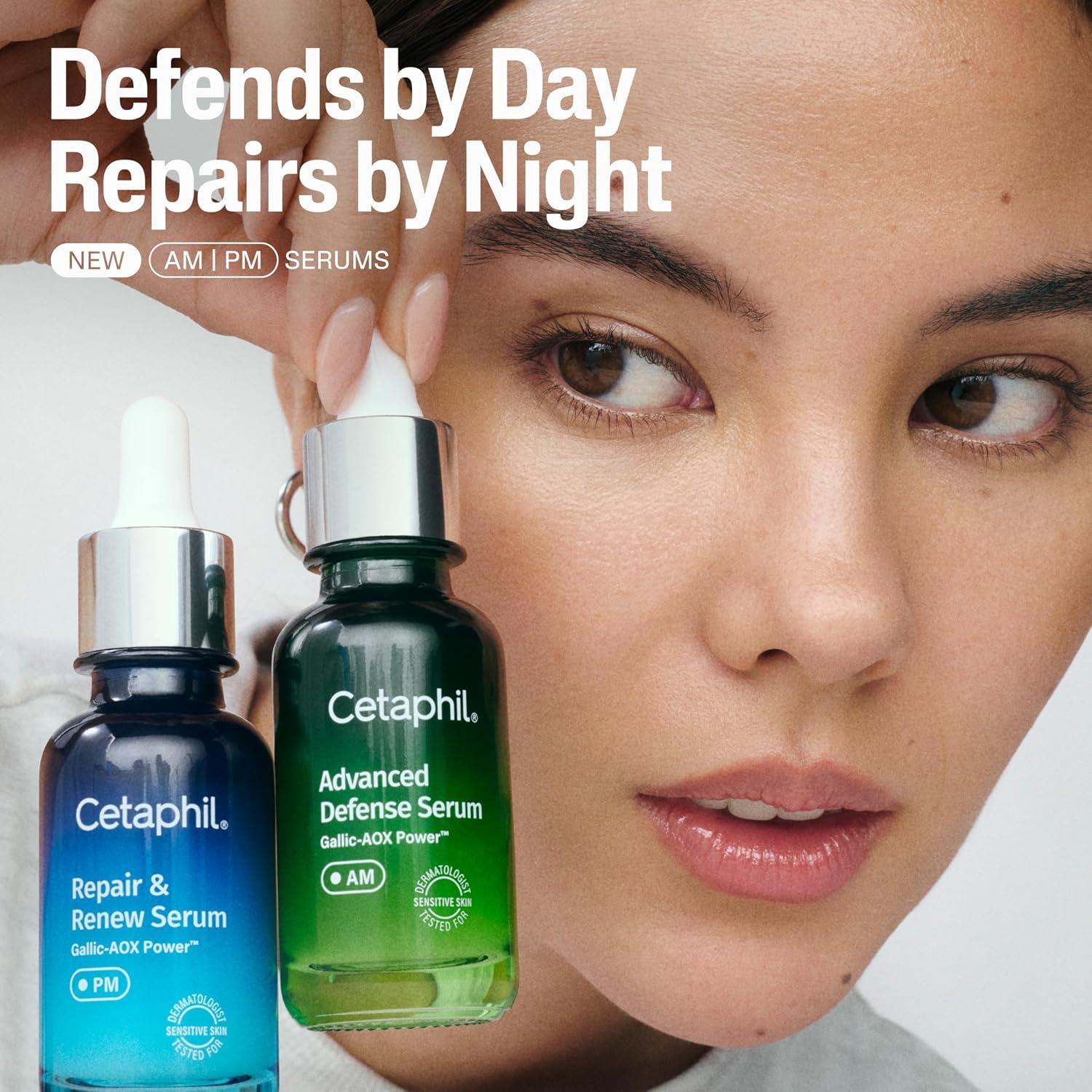 Cetaphil Advanced Defence AM Face Serum, Dermatologist Recommended, 1 fl oz