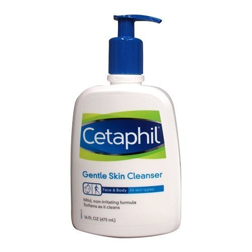 Cetaphil Oil Free Gentle Foaming Cleanser For Dry to Normal, Sensitive Skin, 8oz Pack of 2, Made with Glycerin and Vitamins B5 and E, Dermatologist Tested, Hypoallergenic, Soap and Fragrance Free(OLD 16oz  Pack of 2)